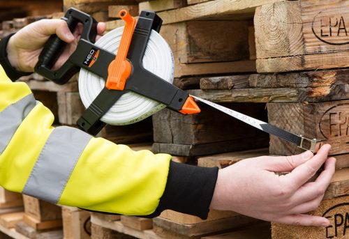 Mérőszalag 50m / 13mm, üvegszálas