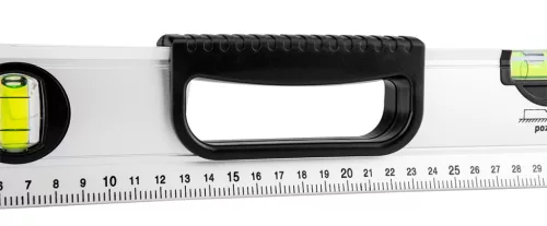 Vízmérték 60cm, alumínium, lejtésmérő, 5 libella, fogantyú
