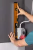 Digitális vízmérték, szögmérővel és lézer irányzékkal, 2 libellás, 60cm
