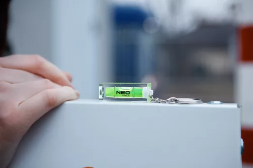 Vízmérték libella, kulcstartó, rendelési egység: 80db