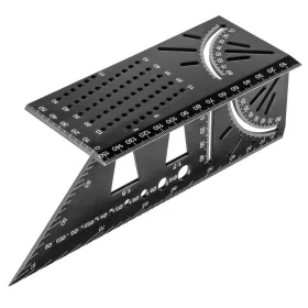   Jelölő sablon 3D, derékszög, vonalzó, szögmérő, alumíniumötvözet