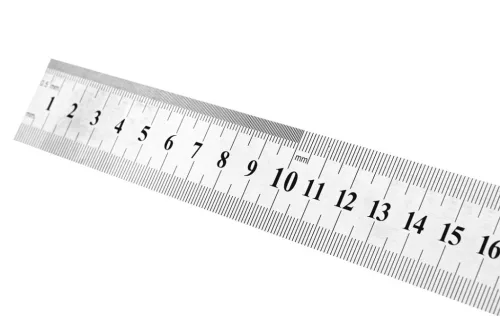 Acél vonalzó 30cm rozsdamentes, min. rendelés: 6db