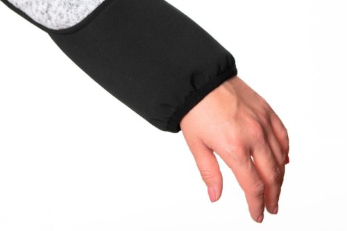 Női kötött munkadzseki, Softshell betétekkel, XXL