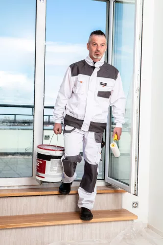 Fehér munkásnadrág, HD, XXL/58