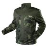 Terepmintás Munkavédelmi kabát CAMO, 60% pamut, 40% polyester, 255 g/m2, L