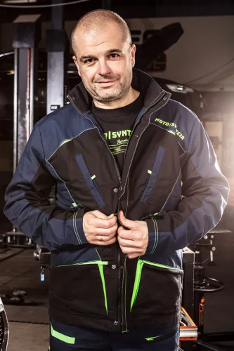 Munkadzseki, Motosynteza, 100% pamut szakadásmentes szövet, 210g/m2, M