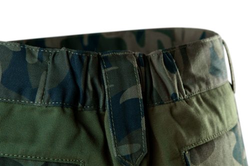 Terepmintás munkásnadrág,CAMO, 60% pamut, 40% polyester, 255 g/m2, XS