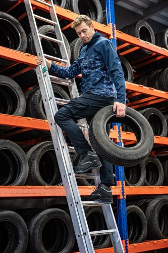 Tengerészkék munkásnadrág, Navy, 60% pamut + 40% poliészter, XL