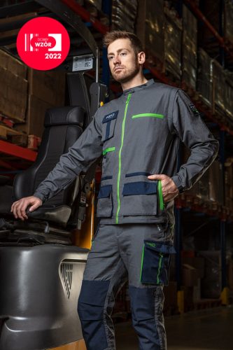 Munkásnadrág Premium, 100% pamut, hasadásgátló szövet, L