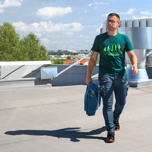 Farmer munkásnadrág, Denim, cipzáros oldalzsebekkel, 98% pamut, 410 g/m2, L