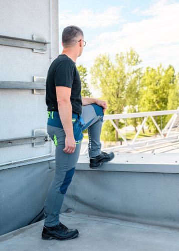 Munkásnadrág Premium, 90% poliamid, 10% elasztán, 170 g/m2, 4 irányban nyúlik, S