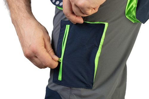 Munkásnadrág Premium, 90% poliamid, 10% elasztán, 170 g/m2, 4 irányban nyúlik, XXXL