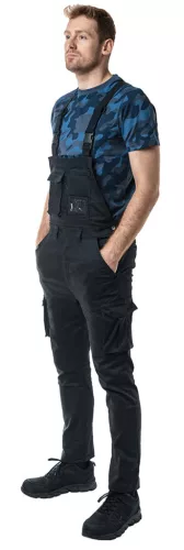 Munkanadrág, kantáros, tengerészkék, Navy, 60% pamut + 40% poliészter, XS