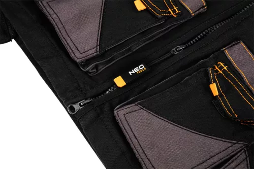 Munkamellény karcsúsított(slim fit), 60% pamut, 37% polyester, 3% elasztán, 285 g/m2, S