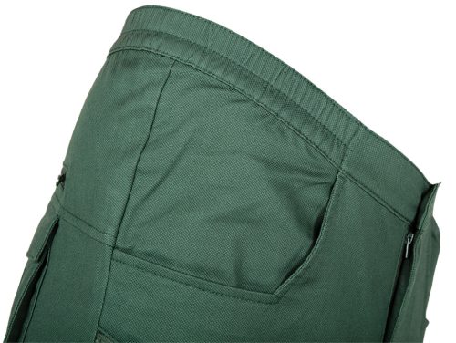 Munkásnadrág, Outdoor, zöld, 80% pamut, L