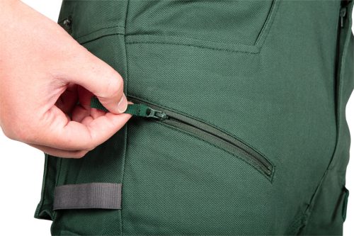 Munkásnadrág, Outdoor, zöld, 80% pamut, XL