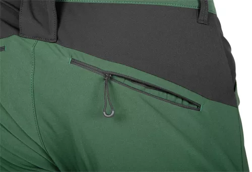 Munkásnadrág Outdoor, 4 irányú sztreccs, zöld-szürke, L