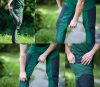 Munkásnadrág Outdoor, 4 irányú sztreccs, zöld-szürke, M