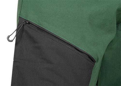 Munkásnadrág Outdoor, 4 irányú sztreccs, zöld-szürke, M