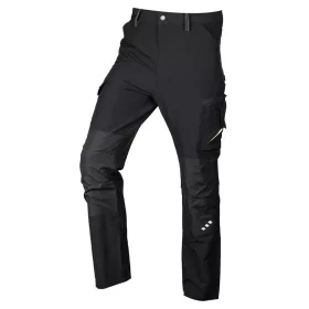   Munkásnadrág Mix&Match, 4 irányú sztreccs, 230g/m2, fekete-zöld, L