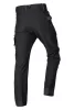 Munkásnadrág Mix&Match, 4 irányú sztreccs, 230g/m2, fekete-zöld, XXXL