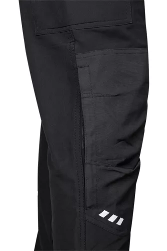 Munkásnadrág Mix&Match, 4 irányú sztreccs, 230g/m2, fekete-narancs, XXXL
