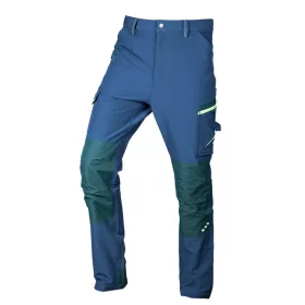   Munkásnadrág Mix&Match, 4 irányú sztreccs, 230g/m2, kék-zöld, L