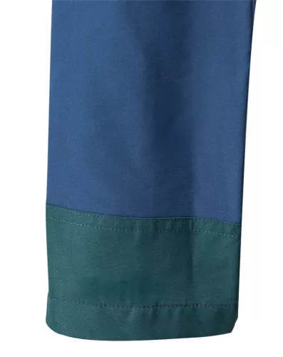 Munkásnadrág Mix&Match, 4 irányú sztreccs, 230g/m2, kék-zöld, XS