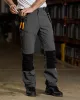 Munkásnadrág Mix&Match, 4 irányú sztreccs, 230g/m2, külső csavarzsebek, Cordura erősítés, szürke-fekete, S