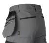 Munkásnadrág Mix&Match, 4 irányú sztreccs, 230g/m2, külső csavarzsebek, Cordura erősítés, szürke-fekete, XL