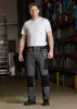 Munkásnadrág Mix&Match, 4 irányú sztreccs, 230g/m2, külső csavarzsebek, Cordura erősítés, szürke-fekete, XXL