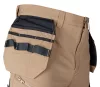 Munkásnadrág Mix&Match, 4 irányú sztreccs, 230g/m2, külső csavarzsebek, Cordura erősítés, bézs-fekete, XL