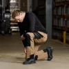 Munkásnadrág Mix&Match, 4 irányú sztreccs, 230g/m2, külső csavarzsebek, Cordura erősítés, bézs-fekete, XS