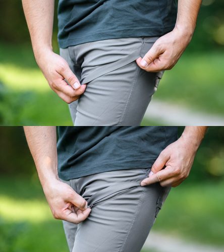 Munkásnadrág Outdoor, 2 irányú sztreccs anyag, 185g/m2, szürke, XXXL