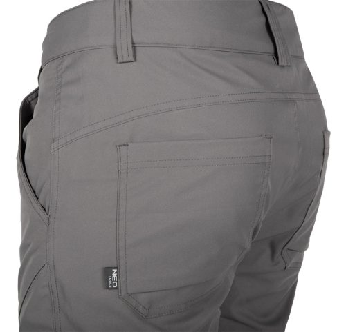 Munkásnadrág Outdoor, 2 irányú sztreccs anyag, 185g/m2, szürke, XXXL