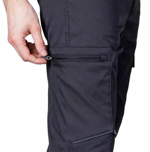 Munkásnadrág Mix&Match, sztreccs anyag, 135g/m2, fekete, L