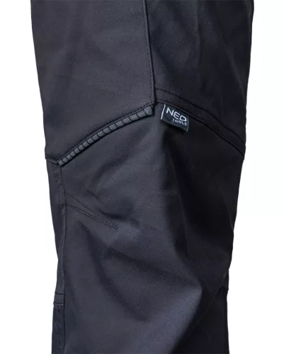 Munkásnadrág Mix&Match, sztreccs anyag, 135g/m2, fekete, L