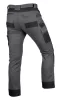 Munkásnadrág Mix&Match Canvas, 280g/m2, külső zsebek, Cordura részek, fényvisszav. betétek, szürke-fek., L