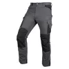 Munkásnadrág Mix&Match Canvas, 280g/m2, külső zsebek, Cordura részek, fényvisszav. betétek, szürke-fek., S