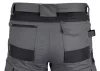 Munkásnadrág Mix&Match Canvas, 280g/m2, külső zsebek, Cordura részek, fényvisszav. betétek, szürke-fek., XL