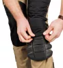 Munkásnadrág Mix&Match Canvas, 280g/m2, külső zsebek, Cordura részek, fényvisszav. betétek, bézs-fek., XS