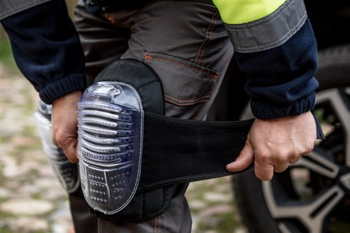 Munkásnadrág, Basic, L/54, 35% pamut, 65% polyester, 245 g/m2, többfunkciós zsebek, térdprotektor zseb, LD