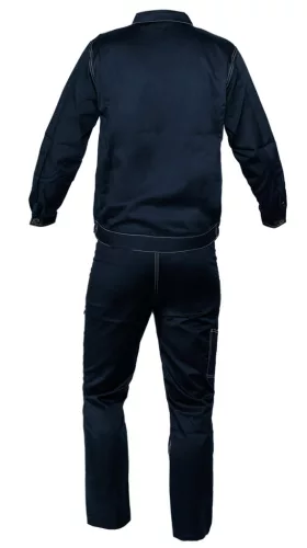 Munkaruha szett, Basic, kantáros nadrág + munkadzseki, M