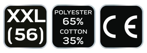 Munkásnadrág, sötétkék, XXL