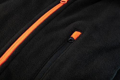 Polár munkavédelmi kabát, fekete, XXL/58