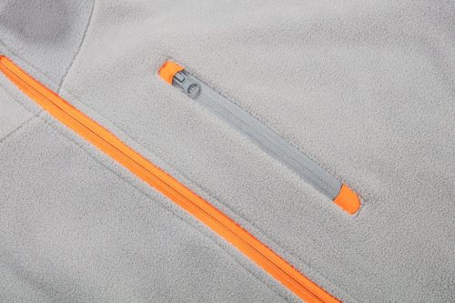 Polár munkavédelmi kabát, szürke, L