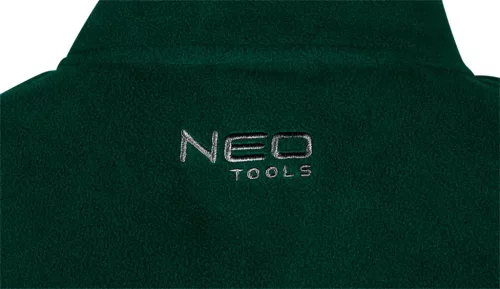 Polár munkavédelmi kabát, zöld, L