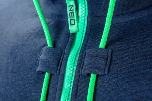 Munkavédelmi kabát, kapucnival Premium, kétrétegű, 67% pamut + 33% poliészter, XXL