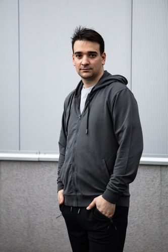 Munkavédelmi pulóver kapucnival Comfort, szürke, 57% pamut, 39% poliészter, L