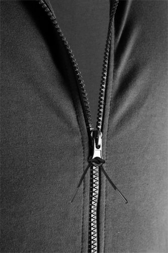 Munkavédelmi pulóver kapucnival Comfort, szürke, 57% pamut, 39% poliészter, L